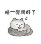 人生は良くないけど、私はまだ猫です（個別スタンプ：23）