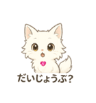 もふもふ神使？☆しろねこ便（個別スタンプ：5）