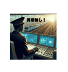 鉄道中央管制制御センター2（個別スタンプ：5）