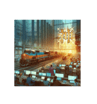 鉄道中央管制制御センター2（個別スタンプ：6）