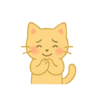 ふわっとシュールなねこ（個別スタンプ：7）