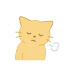 ふわっとシュールなねこ（個別スタンプ：14）