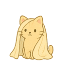 ふわっとシュールなねこ（個別スタンプ：15）