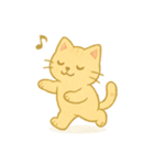 ふわっとシュールなねこ（個別スタンプ：17）