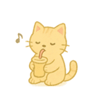 ふわっとシュールなねこ（個別スタンプ：19）