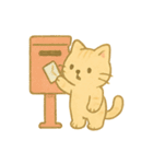 ふわっとシュールなねこ（個別スタンプ：34）