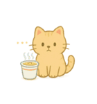 ふわっとシュールなねこ（個別スタンプ：40）