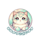 しゃぼねこ（個別スタンプ：1）