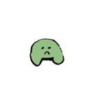 使いやすい文字のスタンプです。（個別スタンプ：16）