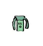 使いやすい文字のスタンプです。（個別スタンプ：27）