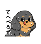 ぽっちゃりダックス（多頭飼い）（個別スタンプ：14）