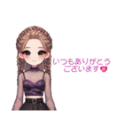 Sparkling Girls 5（個別スタンプ：12）