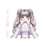 Sparkling Girls 5（個別スタンプ：13）