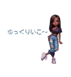 Sparkling Girls 5（個別スタンプ：20）