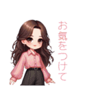 Sparkling Girls 5（個別スタンプ：23）