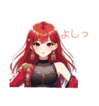 Sparkling Girls 5（個別スタンプ：34）