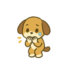 ぽてワン！感情ダダもれ犬（個別スタンプ：5）