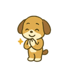 ぽてワン！感情ダダもれ犬（個別スタンプ：9）