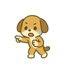 ぽてワン！感情ダダもれ犬（個別スタンプ：18）