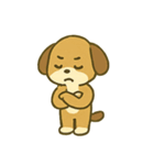 ぽてワン！感情ダダもれ犬（個別スタンプ：21）
