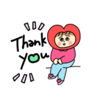 loveちゃんのラブいっぱいスタンプ！（個別スタンプ：8）