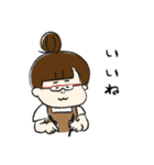 眉山まつ子のアイリストスタンプ2（個別スタンプ：1）