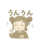 こはるのやさしい毎日（手描き鉛筆風）（個別スタンプ：8）