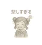 こはるのやさしい毎日（手描き鉛筆風）（個別スタンプ：13）