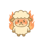 ふわふわ羊のまいにち（個別スタンプ：2）