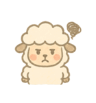 ふわふわ羊のまいにち（個別スタンプ：6）