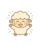 ふわふわ羊のまいにち（個別スタンプ：7）
