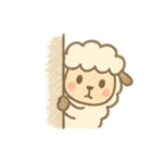 ふわふわ羊のまいにち（個別スタンプ：8）