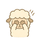 ふわふわ羊のまいにち（個別スタンプ：13）