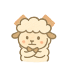 ふわふわ羊のまいにち（個別スタンプ：15）