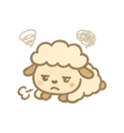 ふわふわ羊のまいにち（個別スタンプ：16）
