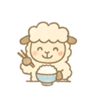 ふわふわ羊のまいにち（個別スタンプ：20）