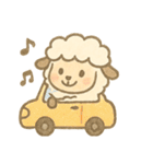 ふわふわ羊のまいにち（個別スタンプ：22）