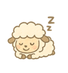 ふわふわ羊のまいにち（個別スタンプ：23）