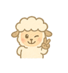 ふわふわ羊のまいにち（個別スタンプ：30）