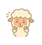 ふわふわ羊のまいにち（個別スタンプ：32）