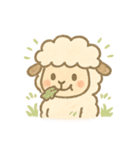 ふわふわ羊のまいにち（個別スタンプ：33）