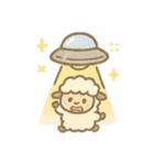 ふわふわ羊のまいにち（個別スタンプ：35）