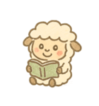 ふわふわ羊のまいにち（個別スタンプ：40）