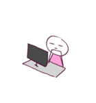 さようなら仕事（個別スタンプ：14）