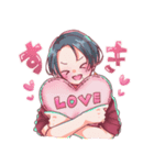 げんきいっぱい！本丸すたんぷ（個別スタンプ：5）
