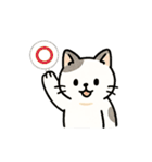 猫シロのまいにちスタンプ（個別スタンプ：27）