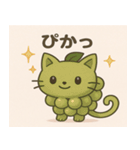 ぶどうにゃんのゆるかわスタンプ（個別スタンプ：23）