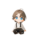 茶髪サスペンダーボーイ(to)（個別スタンプ：1）