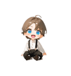 茶髪サスペンダーボーイ(to)（個別スタンプ：3）