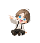 茶髪サスペンダーボーイ(to)（個別スタンプ：4）